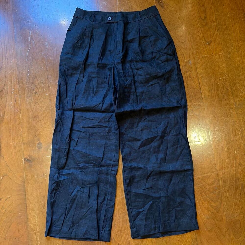 Cotton-on Women's Black and Navy Trousers
